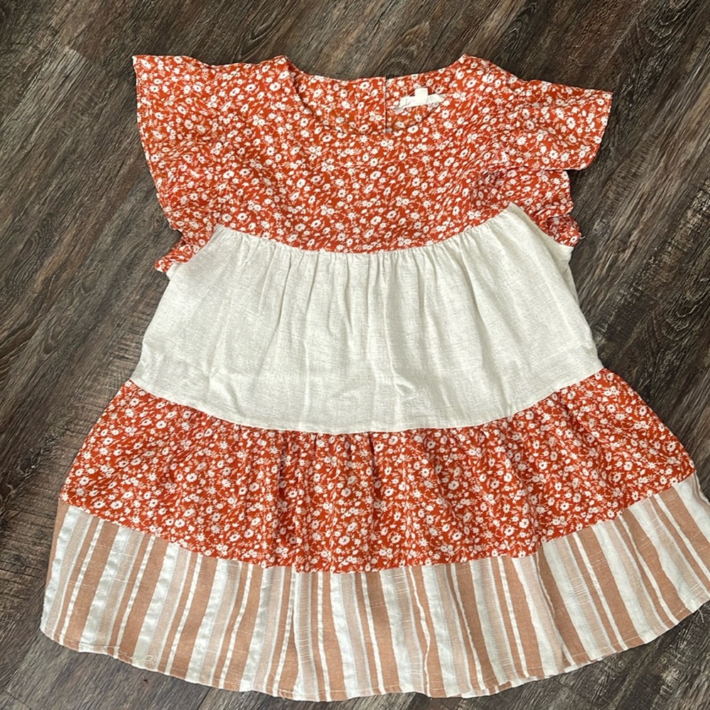 Floral and Stripped, Layered Tank Top from Boutique